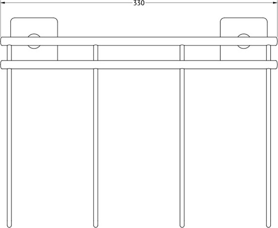 AVA 061 Газетница ELLUX Avantgarde - Вид №1