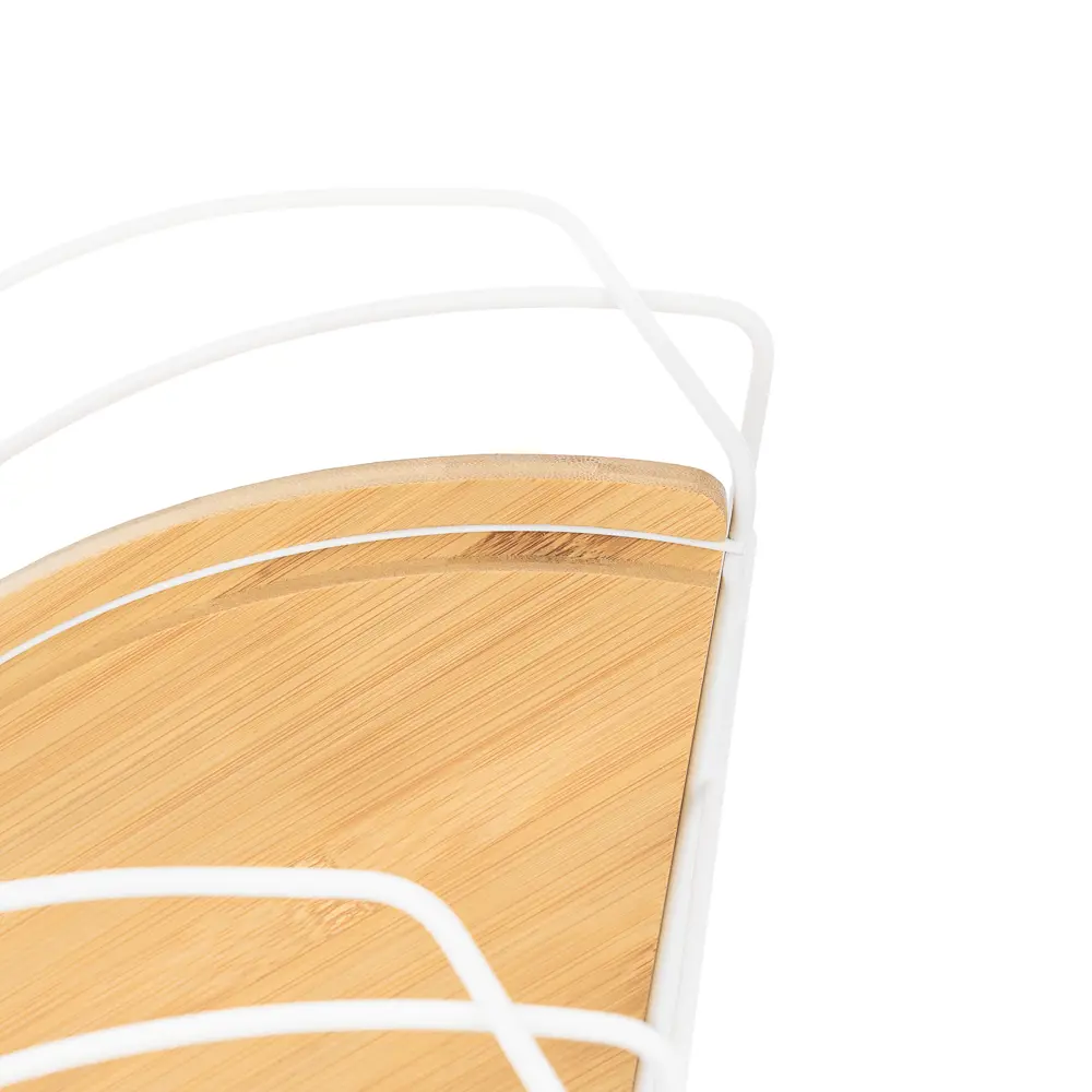 Полка угловая Модулус 22х22х37.4 см, цвет белый Santreyd Модулус Бамбук STLM-2042904 - Вид №3