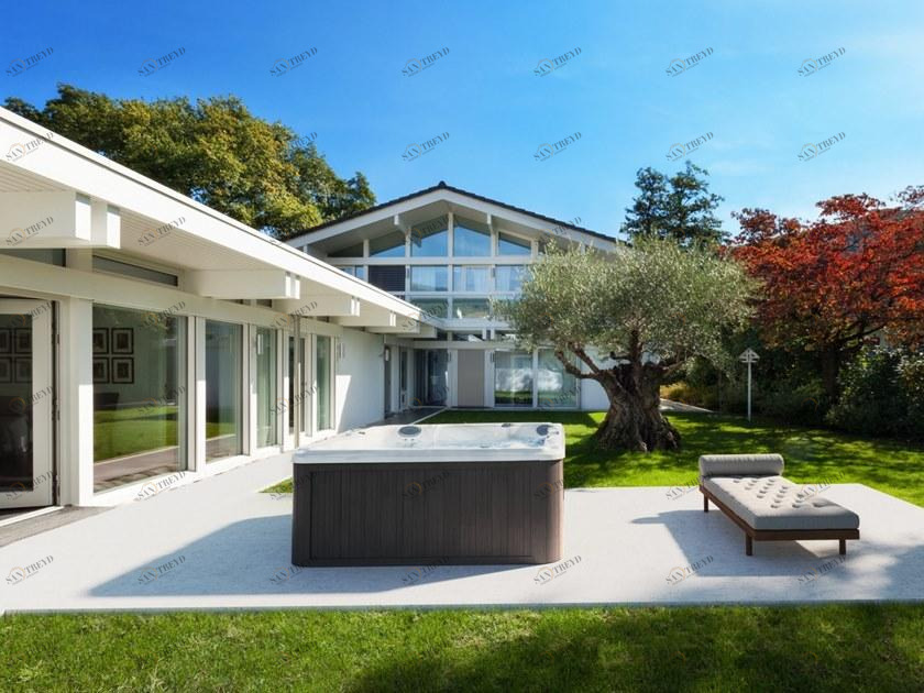 Jacuzzi® Наземный мини-бассейн с гидромассажем на 6 мест J-200™ sun-id-1490305