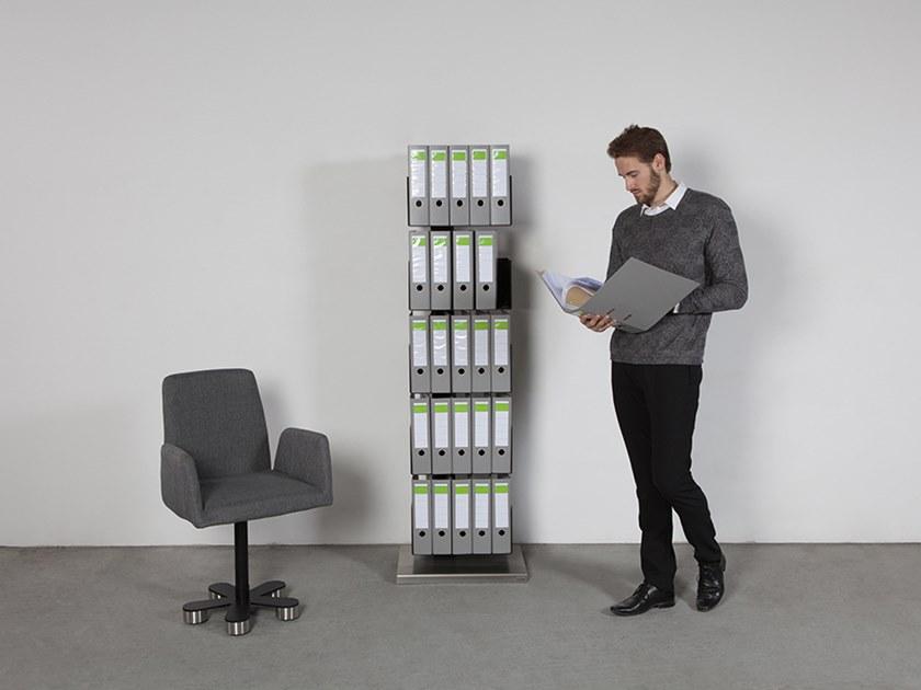 Wissmann raumobjekte Открытый лакированный офисный стеллаж  599  - Вид №2