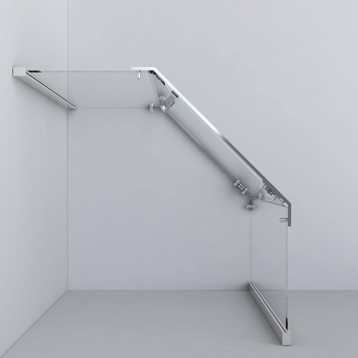 VSP-1S900CLB Душевой уголок Vincea Stresa Santreyd - Вид №6