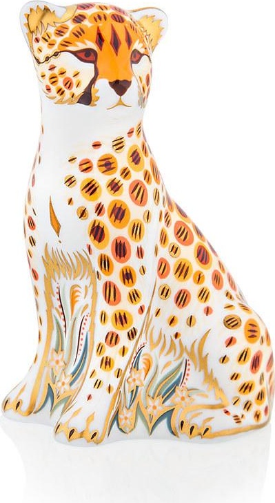 77462 Royal Crown Derby Пресс-папье Royal Crown Derby "Детеныш гепарда" 7,5см Фарфор костяной 