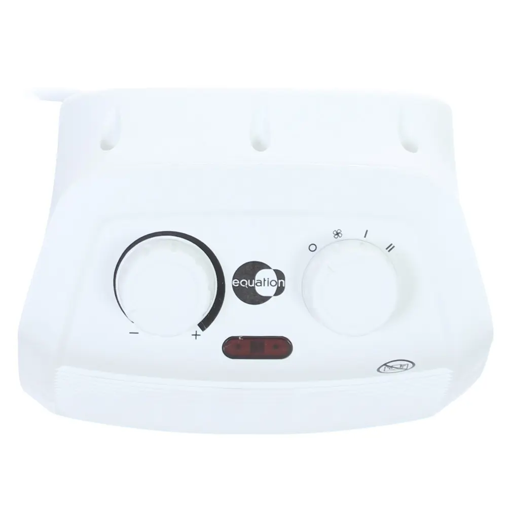 Тепловентилятор спиральный электрический Equation с механическим термостатом, 2000 Вт, цвет белый STLM-2168964 - Вид №2