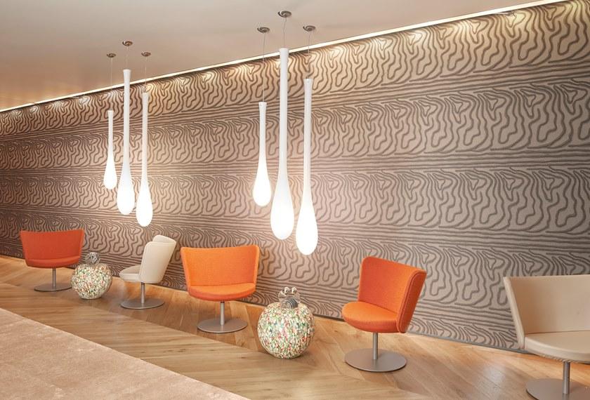 Cappellini Вращающееся кресло из ткани или кожи  Emb5r  - Вид №5