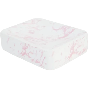 Мыльница Vidage Marmo Rosa керамика цвет белый
