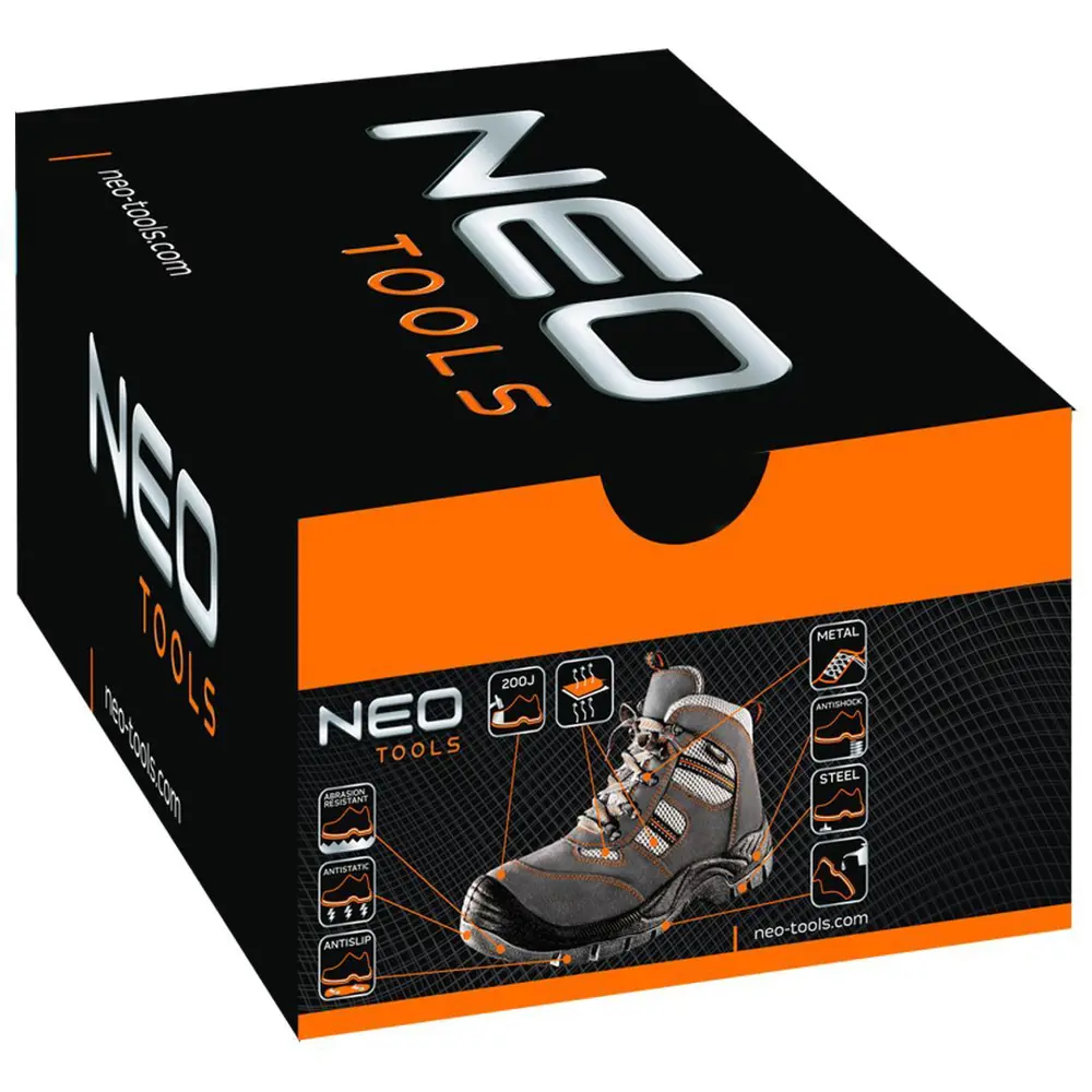 Ботинки рабочие Neo S1P SRC, замша, размер 42 Neò STLM-2196993 - Вид №1
