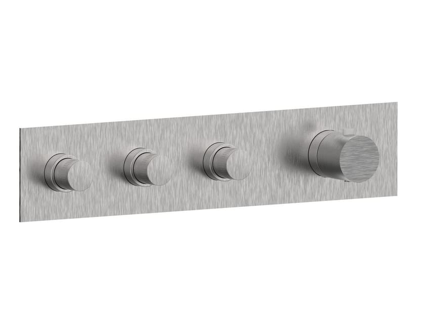 Нержавеющая сталь 4 отверстия встраиваемые термостатический смеситель для душа Rubinetterie Frattini Pepe XL 316 ARCH-00041194