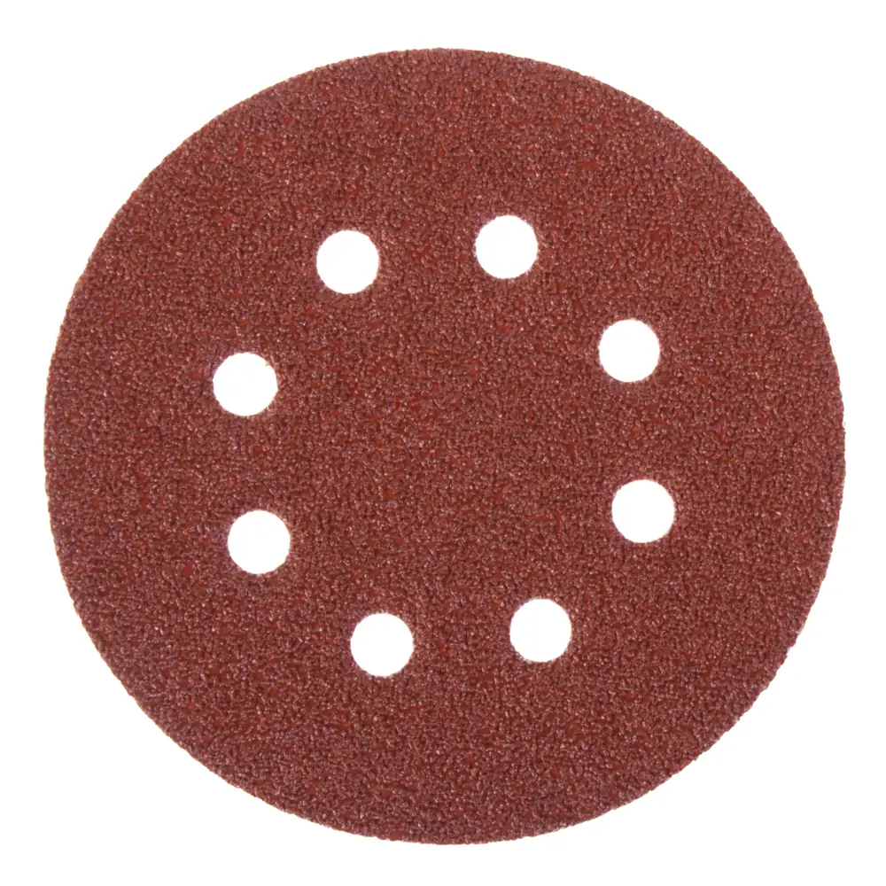 Абразивный круг Velcro Dexter P40, 8 отверстий, D125 мм, 5 шт. 13822978 STLM-2123783 