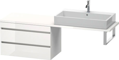 DS532907979 DuraStyle Шкафчик для компактной консоли Орех натуральный, декор Duravit - Вид №2
