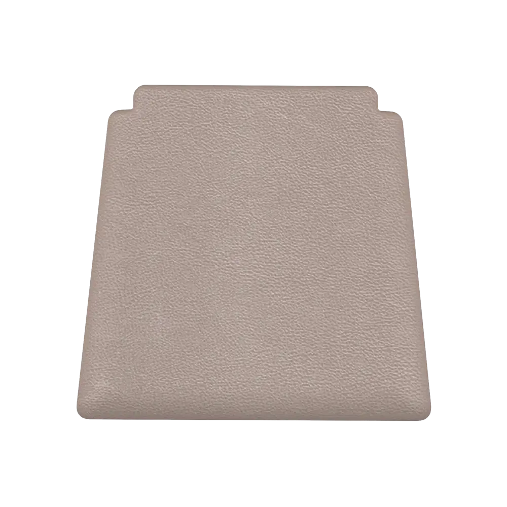 Сиденье для стула Марсель Delinia 43.5x40.5x4 см имитация кожи цвет топо STLM-2143809 - Вид №1