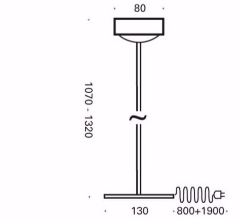 Top Light Торшер из металла Puk eye sun-id-1475386 - Вид №3