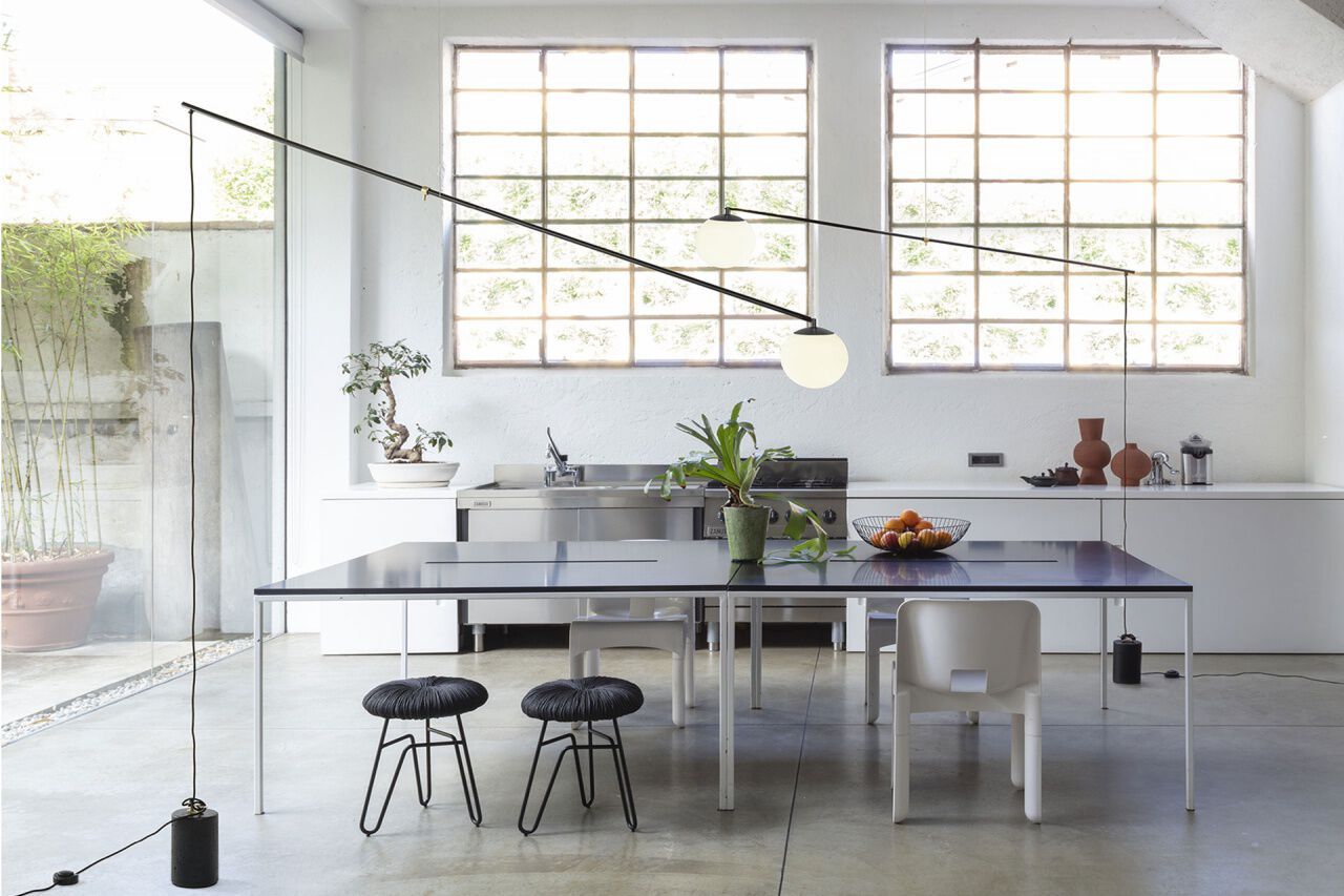 Регулируемый металлический подвесной светильник Mogg BITTA ARCH-00131304 - Вид №5