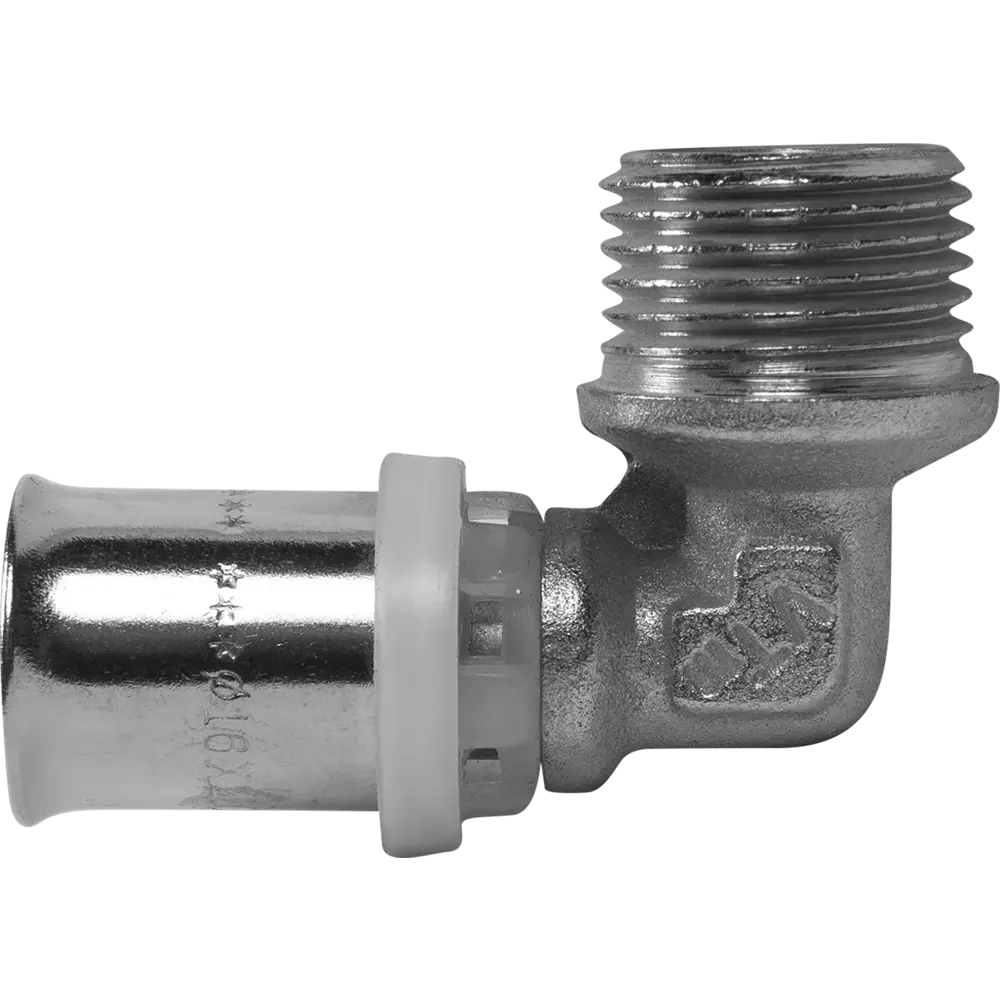 Угловой фитинг Valtec 90° с переходом на резьбу 1/2"x16 мм 15474663 STLM-0005961 - Вид №1