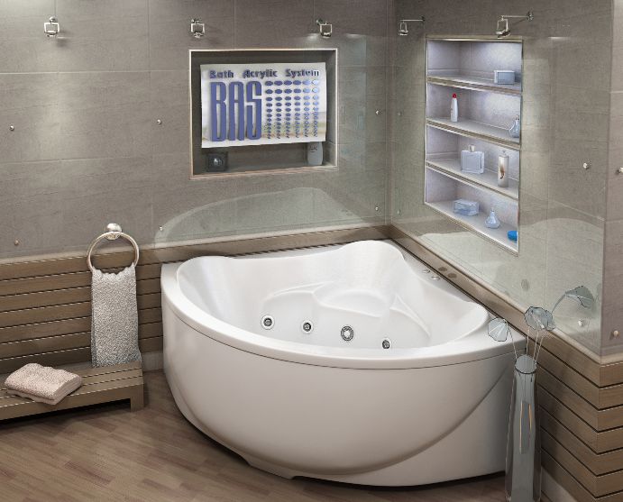 ВГ00156 Ванна Bas Модена Santreyd - Вид №3