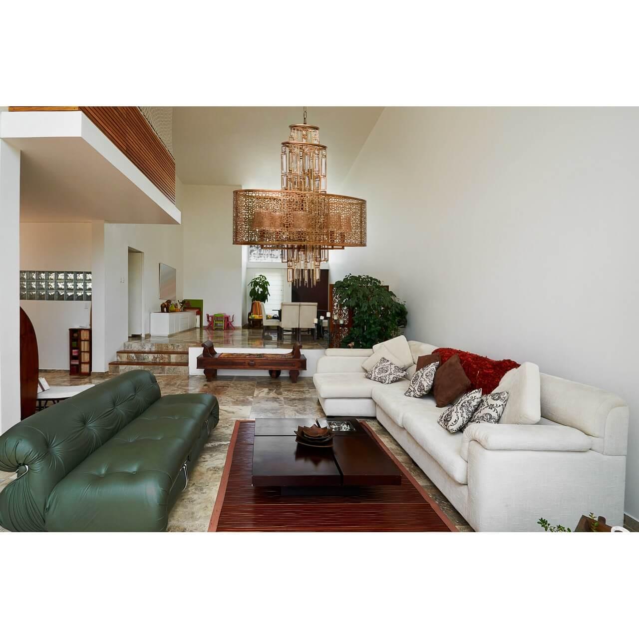 Подвесная люстра MW-Light Марокко 1 185010410 MW-LIGHT ДИЗАЙНЕРСКИЕ, МАРОККО 187314 Коричневый  - Вид №1