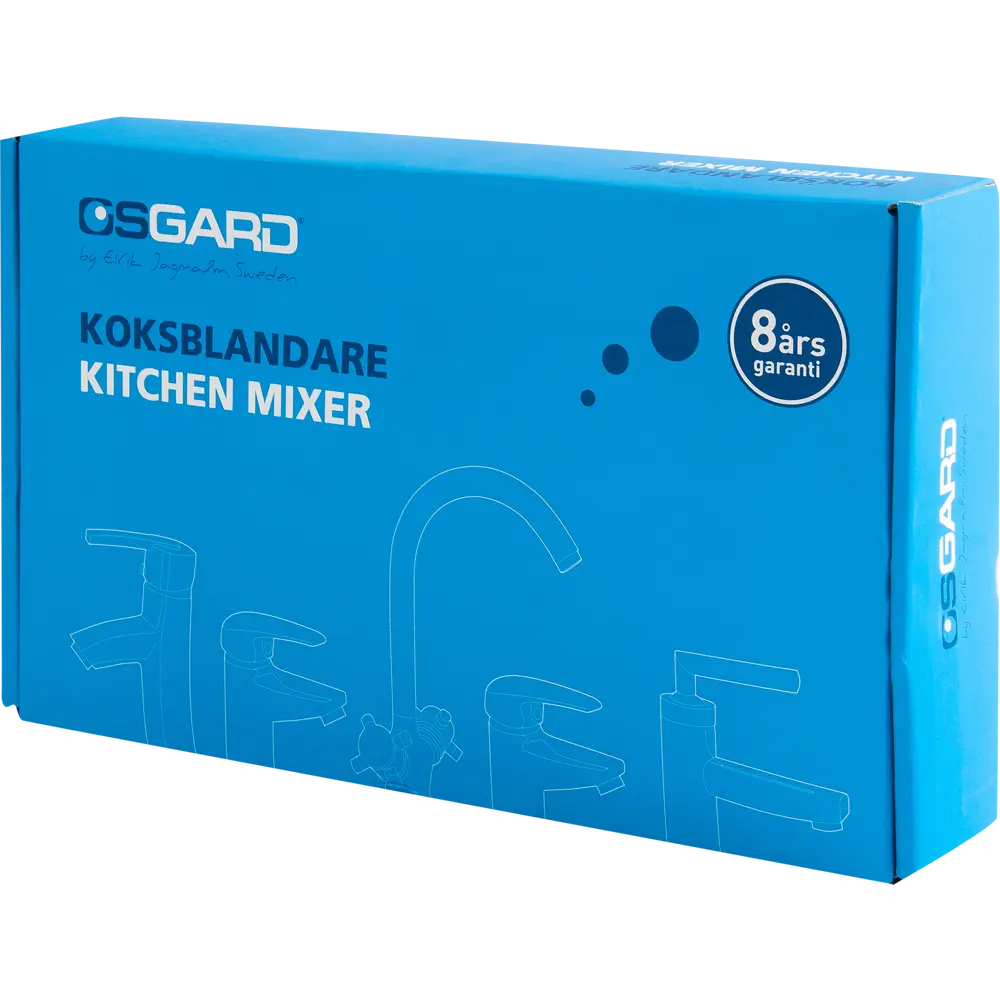 Смеситель для кухни Osgard Gron 14.5 см цвет матовая сталь STLM-2159000 - Вид №4