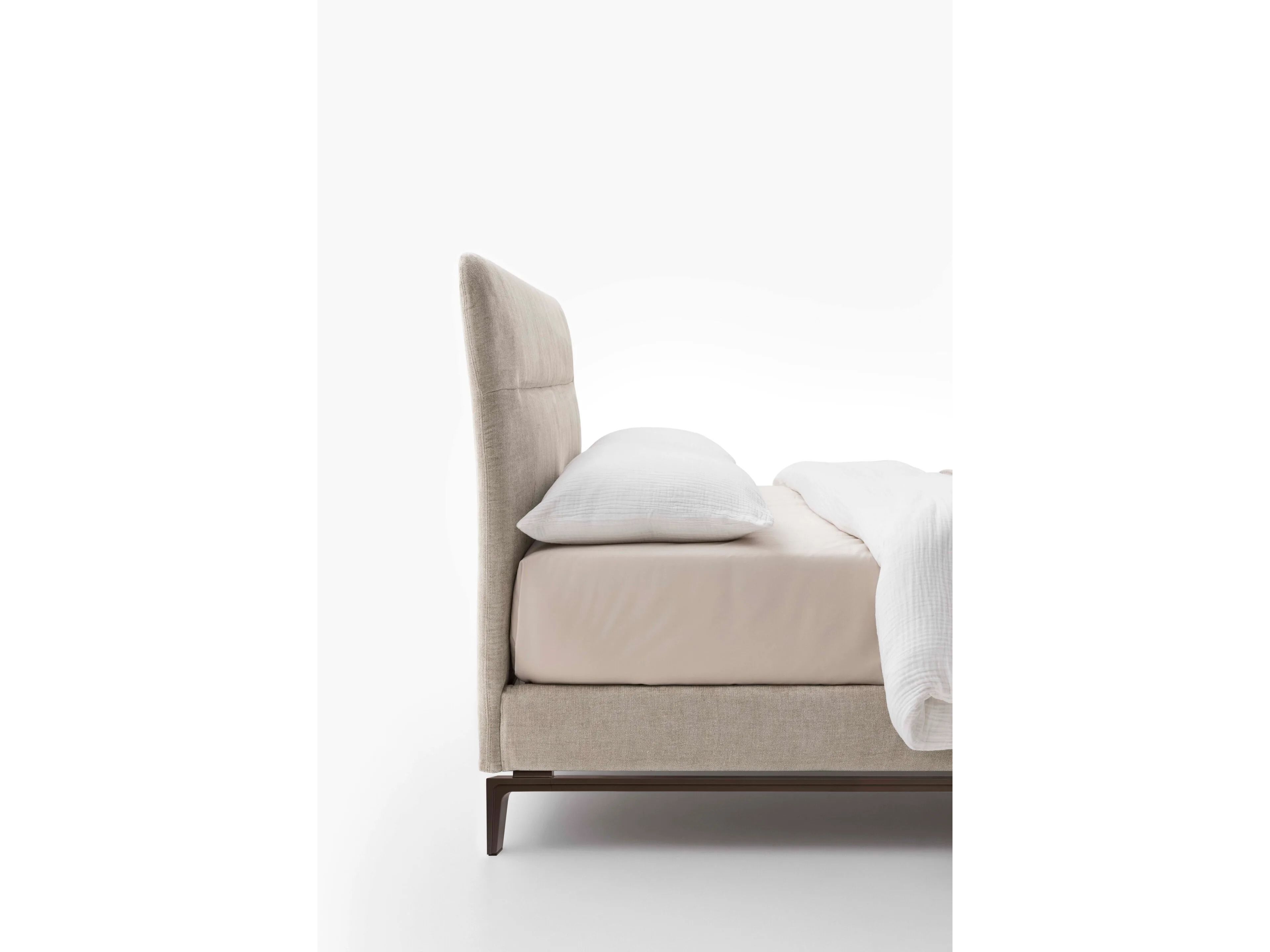 Двуспальная кровать с мягким изголовьем Alf DaFrè ORION ARCH-00106542 - Вид №4