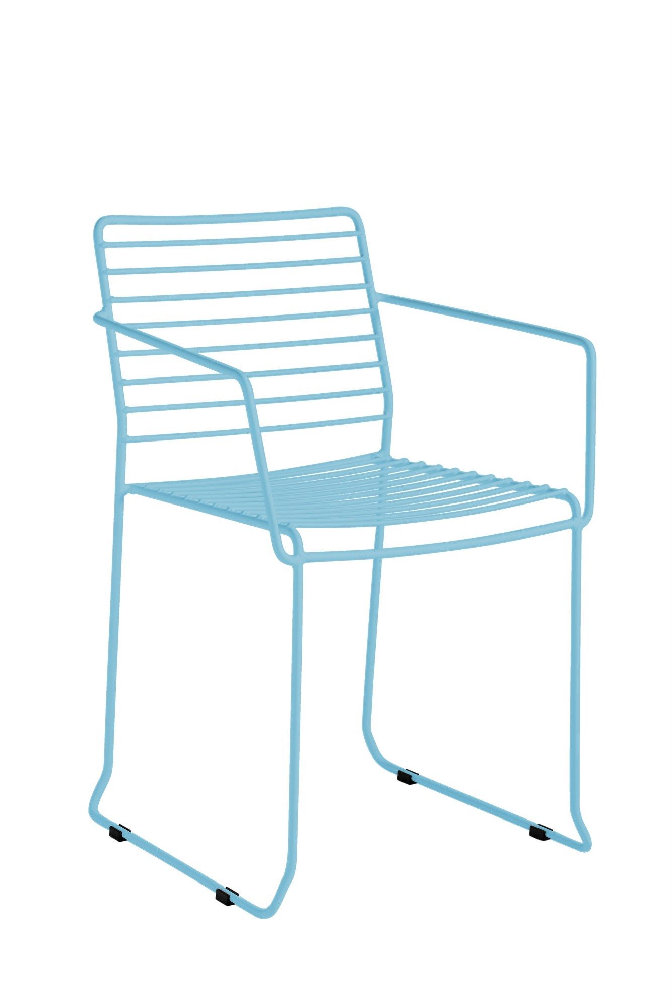 Стул для сада из оцинкованной стали с подлокотниками iSimar ARCH-00127946 - Вид №15