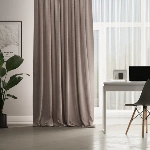 Штора на ленте Inspire Golakara 160x280 см цвет серый 83562065 STLM-2095473