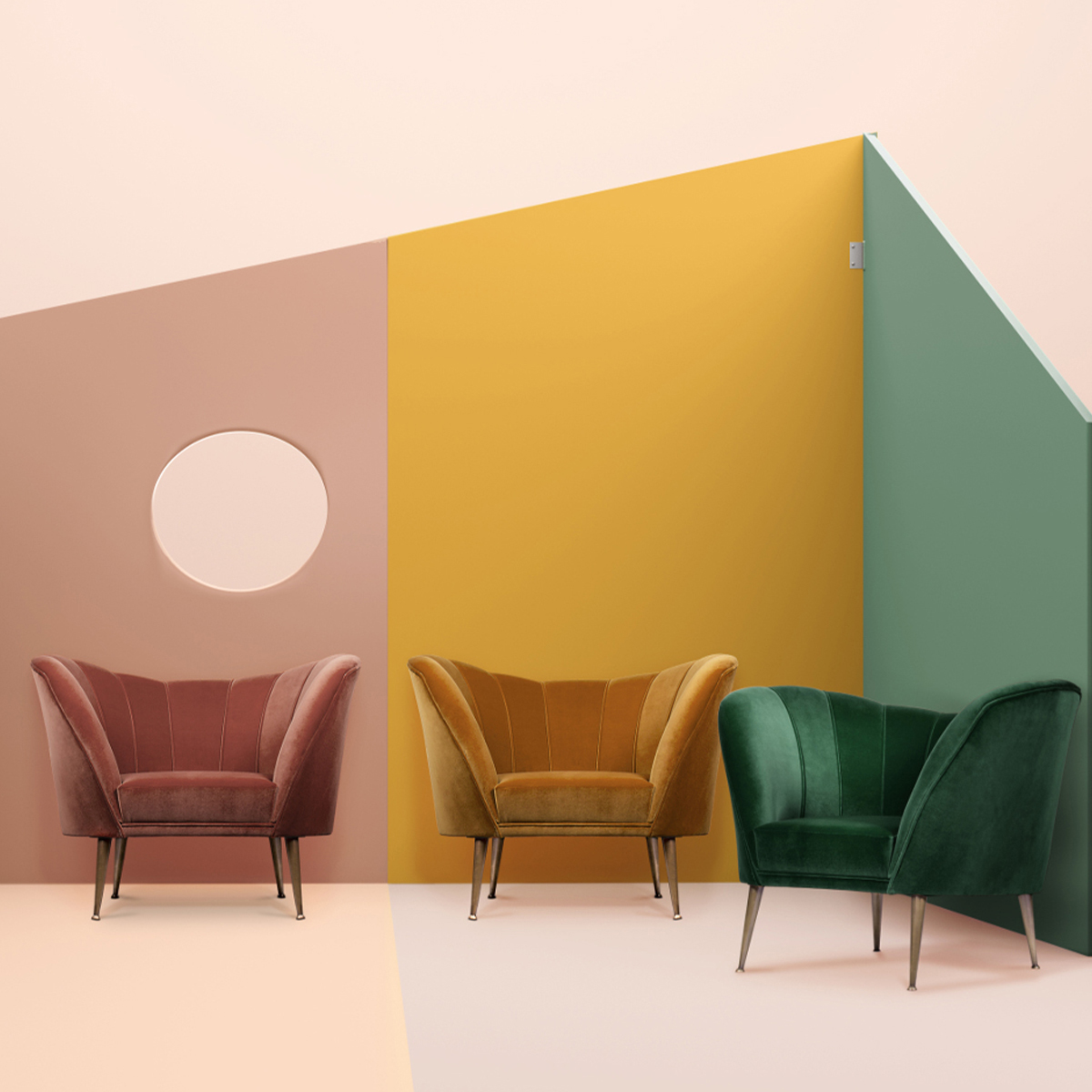 Кресла Andes Armchair Covethouse BRABBU  - Вид №1