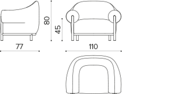 FD 1000 Кресло True Design Fender  - Вид №1