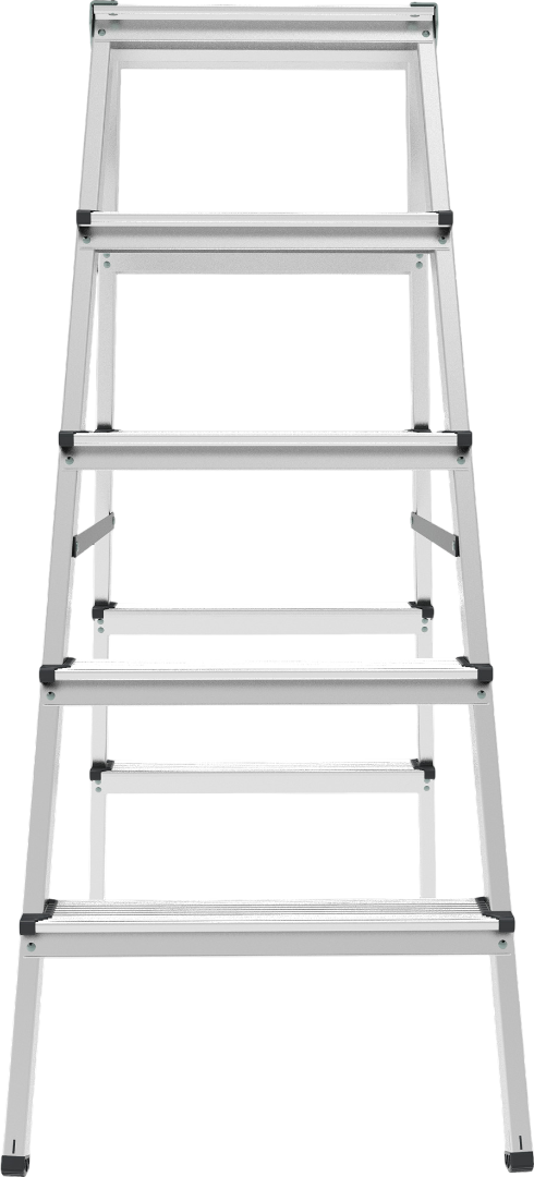 Стремянка двухсекционная Новая Высота NV 1120 9278677 STDN-0084902 - Вид №1