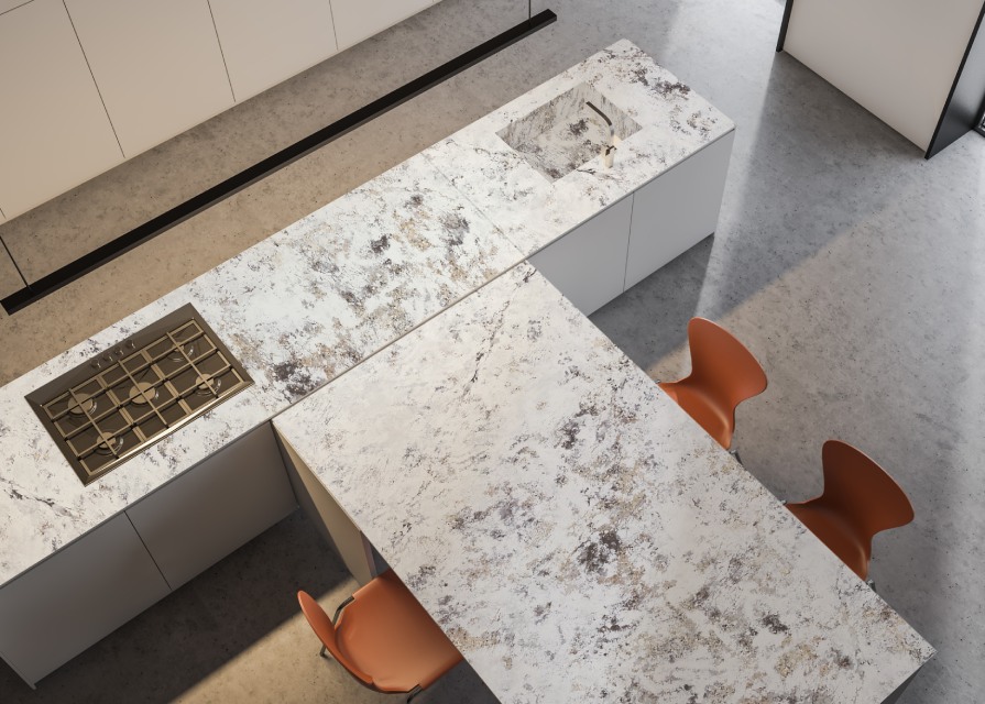 Столешницы для кухни - Натуцци марбело / 20 мм LIGRON LIST219 1885 - Вид №27