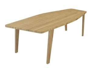 Деревянный обеденный стол