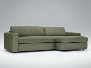 Sits 4-х местный модульный тканевый диван с шезлонгом Linda