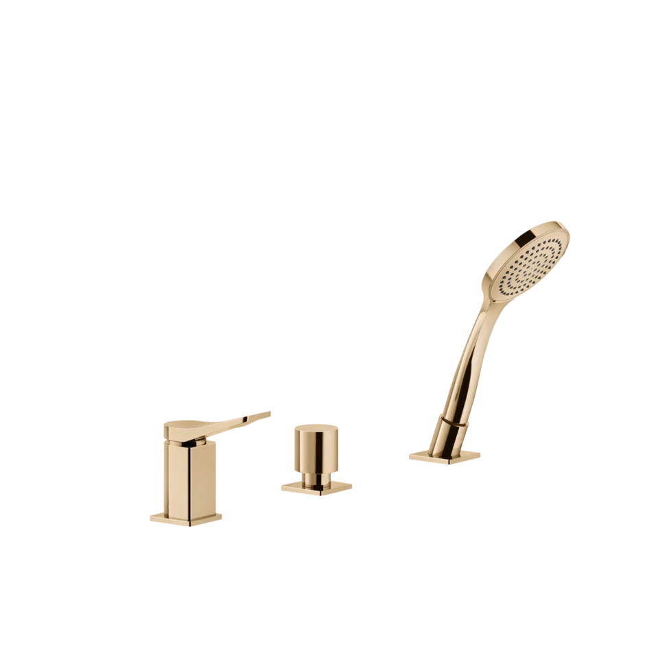 Смеситель для ванны 59043 735 Gessi Rilievo ТЕПЛАЯ БРОНЗА PVD 59043735