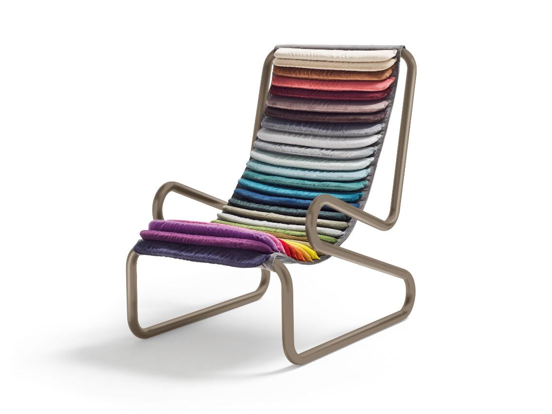 Бархатное кресло с подлокотниками Busnelli иконы ARCH-00122426