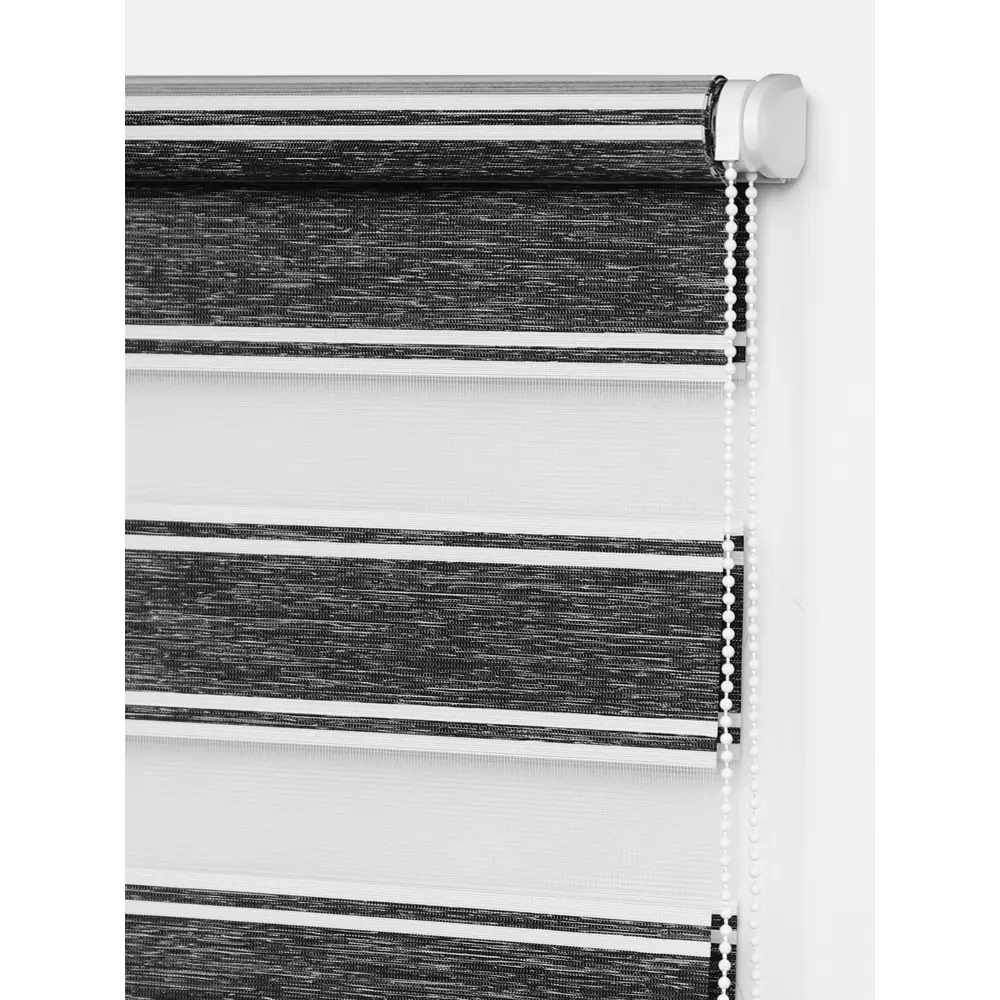 Штора рулонная день-ночь Дэли 180x175 см серая MIAMOZA STLM-2054539 - Вид №1