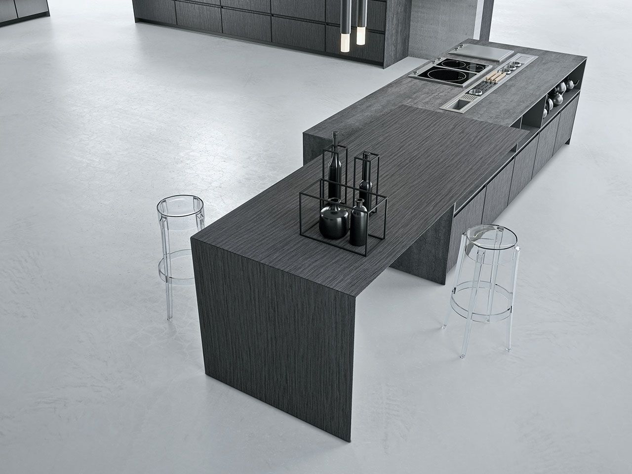 Встроенная кухня с островом Arrital AkB_08 ARCH-00149103 - Вид №3