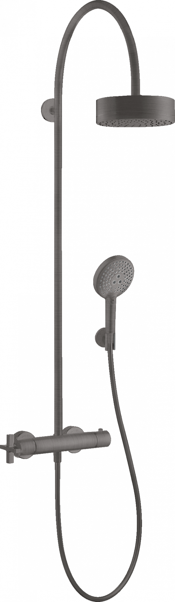 39670340 Showerpipe с термостатом и верхним душем 180 1jet AXOR CITTERIO
