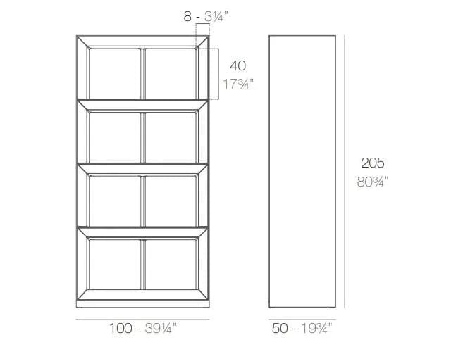 Барная стойка с подсветкой на открытом воздухе Vondom ARCH-00117976 - Вид №4