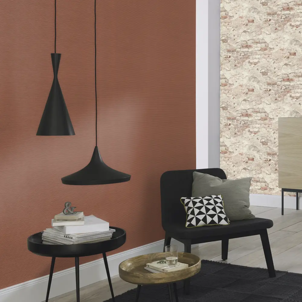 Обои флизелиновые Rasch Factory красные 0.53 м 939255 STLM-2097494 - Вид №3