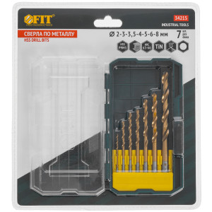Набор сверл FIT 34215 9256378