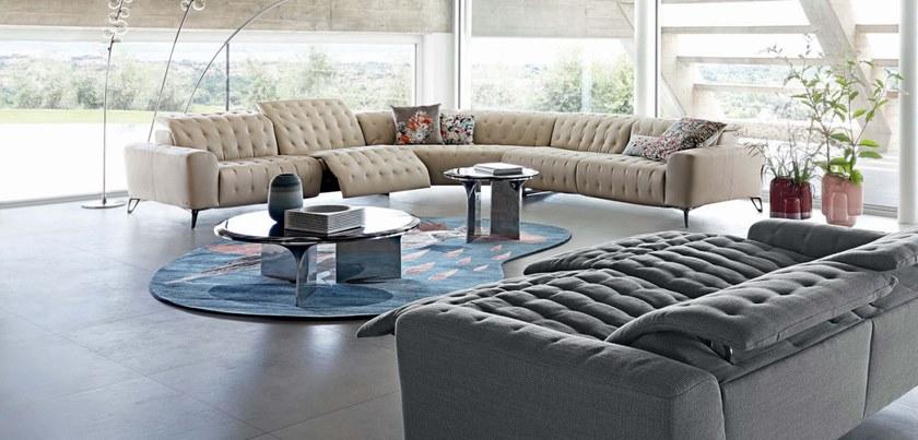 Roche Bobois Низкий круглый журнальный столик из алюминия и дерева sun-id-1364154 - Вид №1