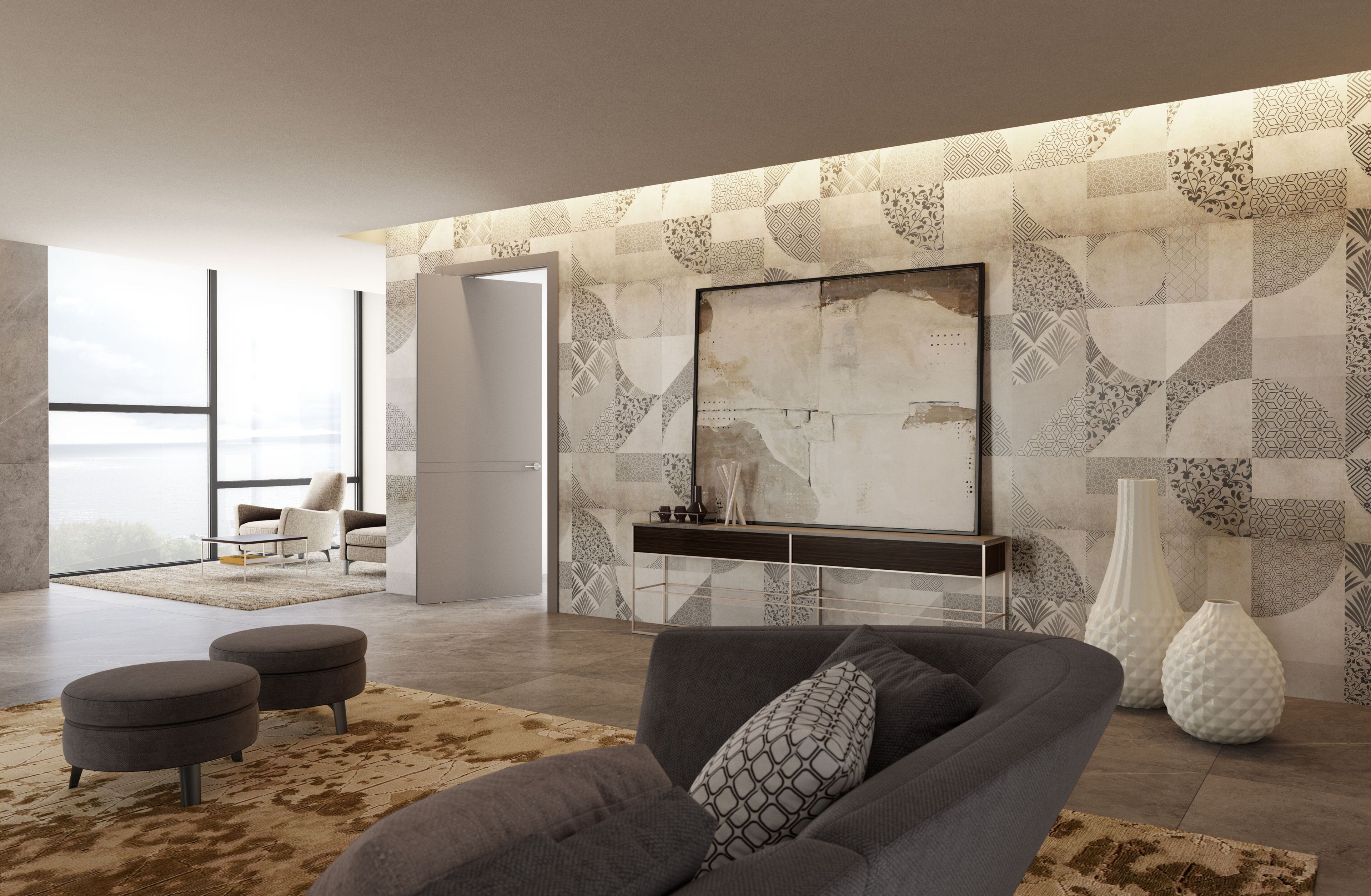 Деревянная дверь PIVATO le porte ORBITA ARCH-00147858 - Вид №5