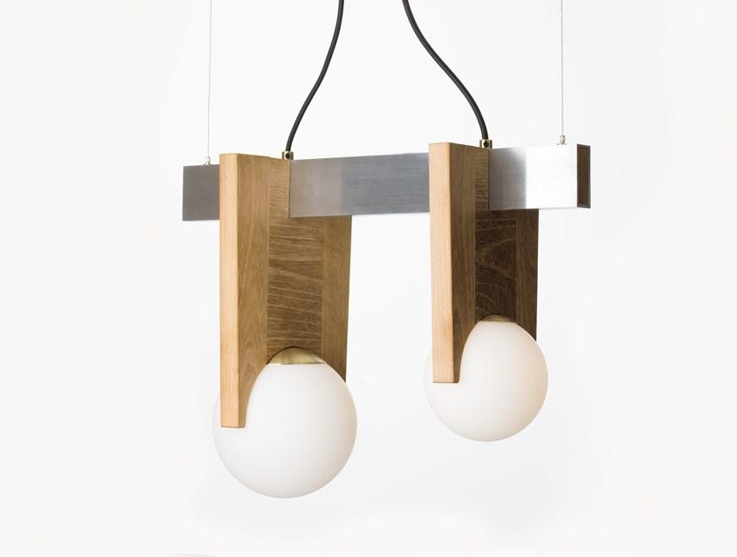 Pascal & Philippe Подвесной светильник из дерева и алюминия Juliette sun-id-1457394 - Вид №3
