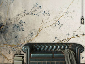 Обои с цветочными мотивами