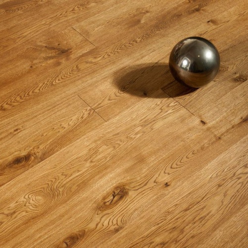 Паркетная доска Coswick Искусство и ремесло Женева Дуб Рустик (Гладкая) 2100х190 мм 11337920 - Вид №2