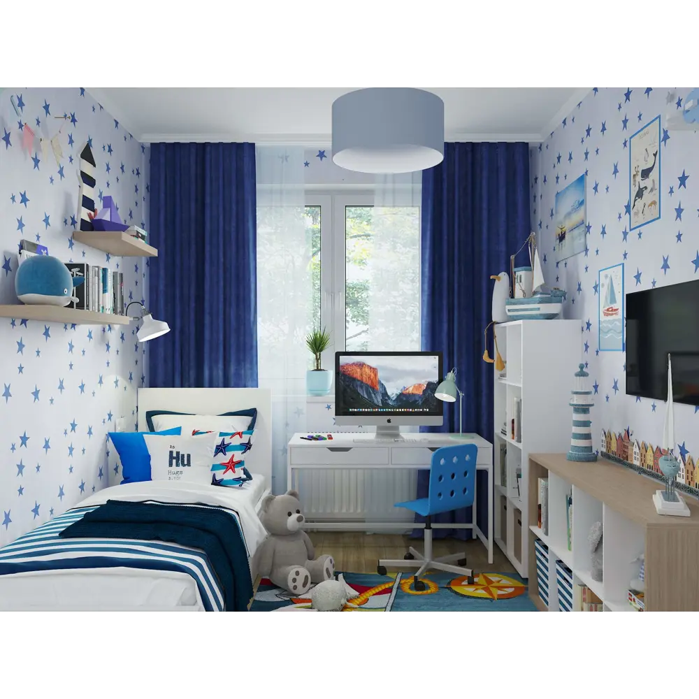 Бра Amsterdam WML-425 1xE27x40 Вт металл цвет белый CAMELION STLM-2100431 - Вид №11