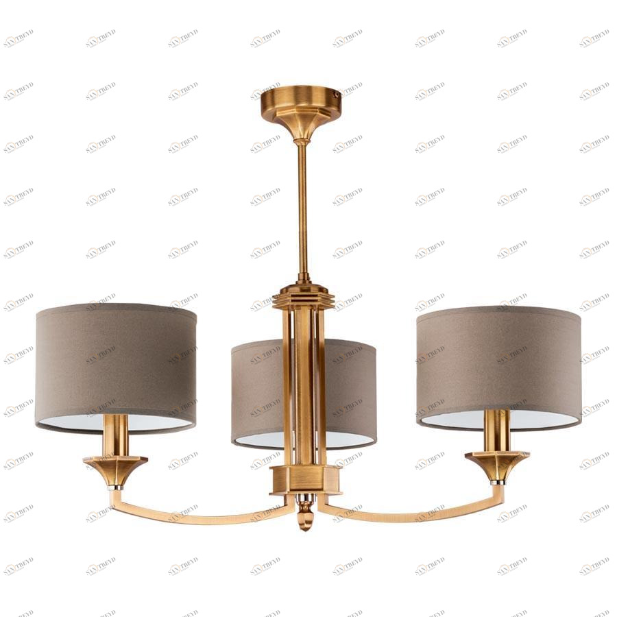 Подвесная люстра Kutek Decor Abazur DEC-ZW-3 (P/A) KUTEK ДИЗАЙНЕРСКИЕ, DECOR ABAZUR 313408 Бронза 