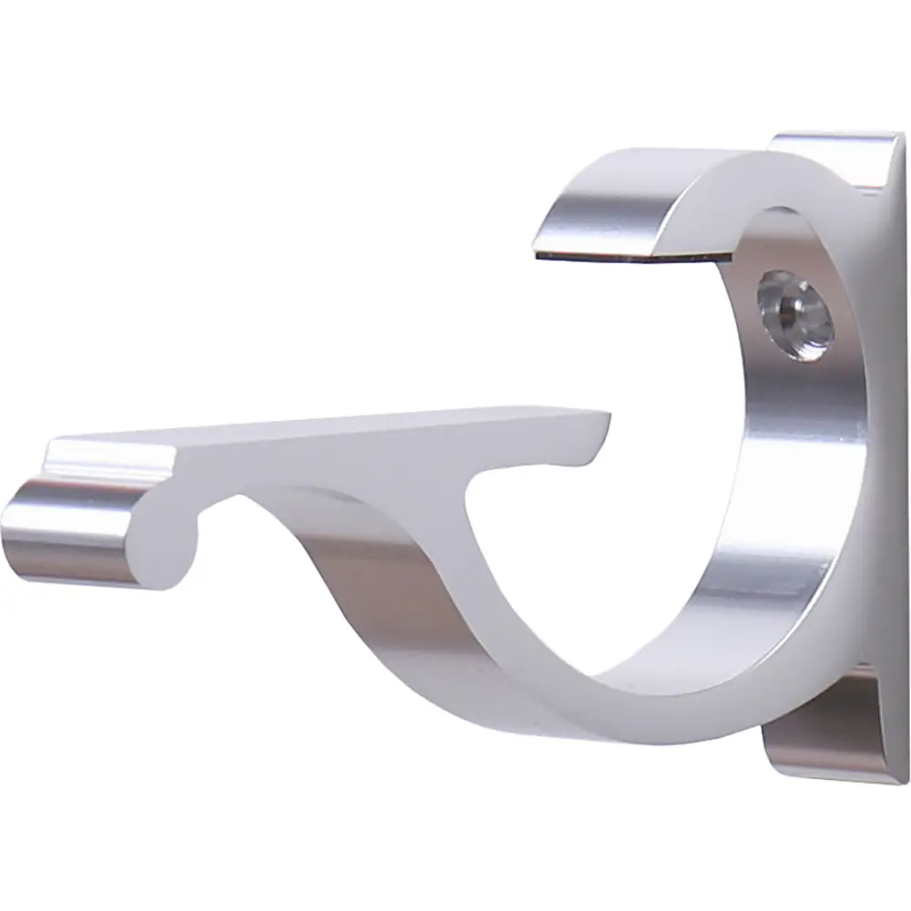 Кронштейн LARVIJ Capital 12.8x8 см цвет алюминий 2 шт Капитал STLM-2184353