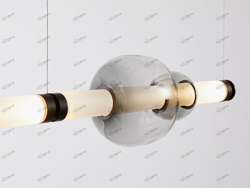 GABRIEL SCOTT Светодиодная подвесная лампа из дутого стекла Luna sun-id-1379457