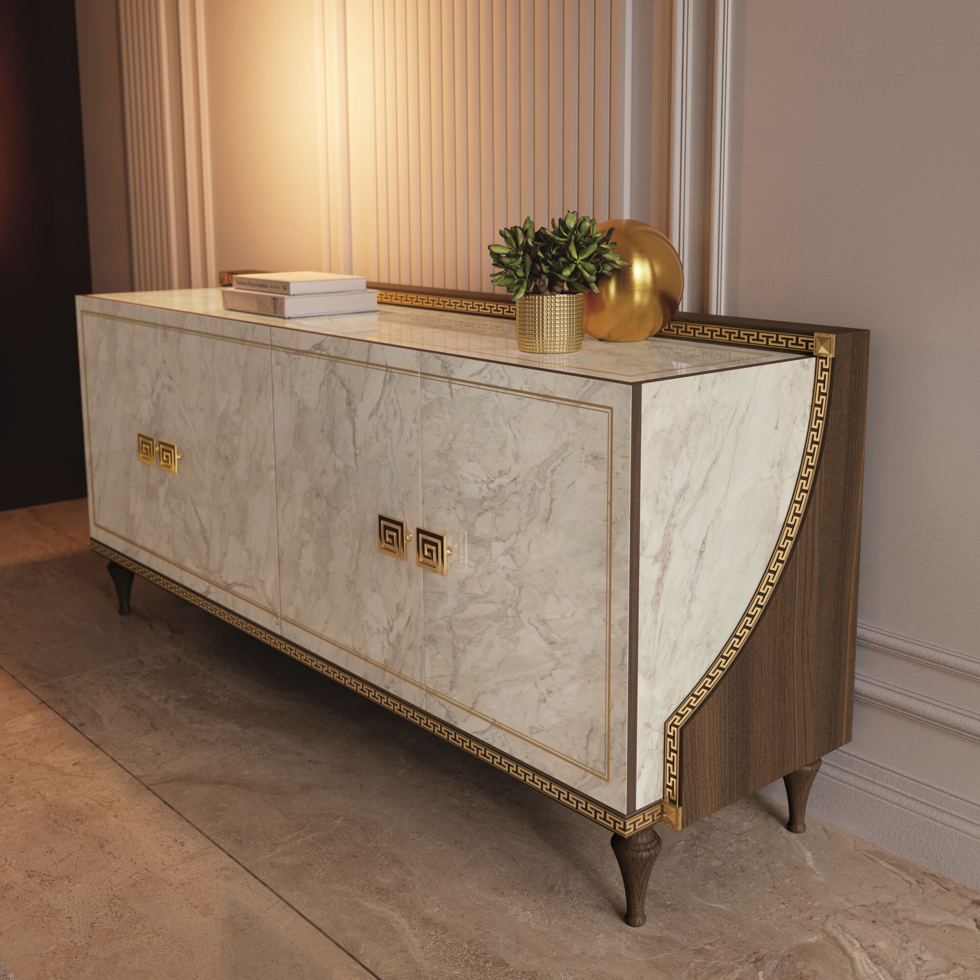 Шкаф с распашными дверями Arredoclassic Romantica ARCH-00095244 - Вид №1