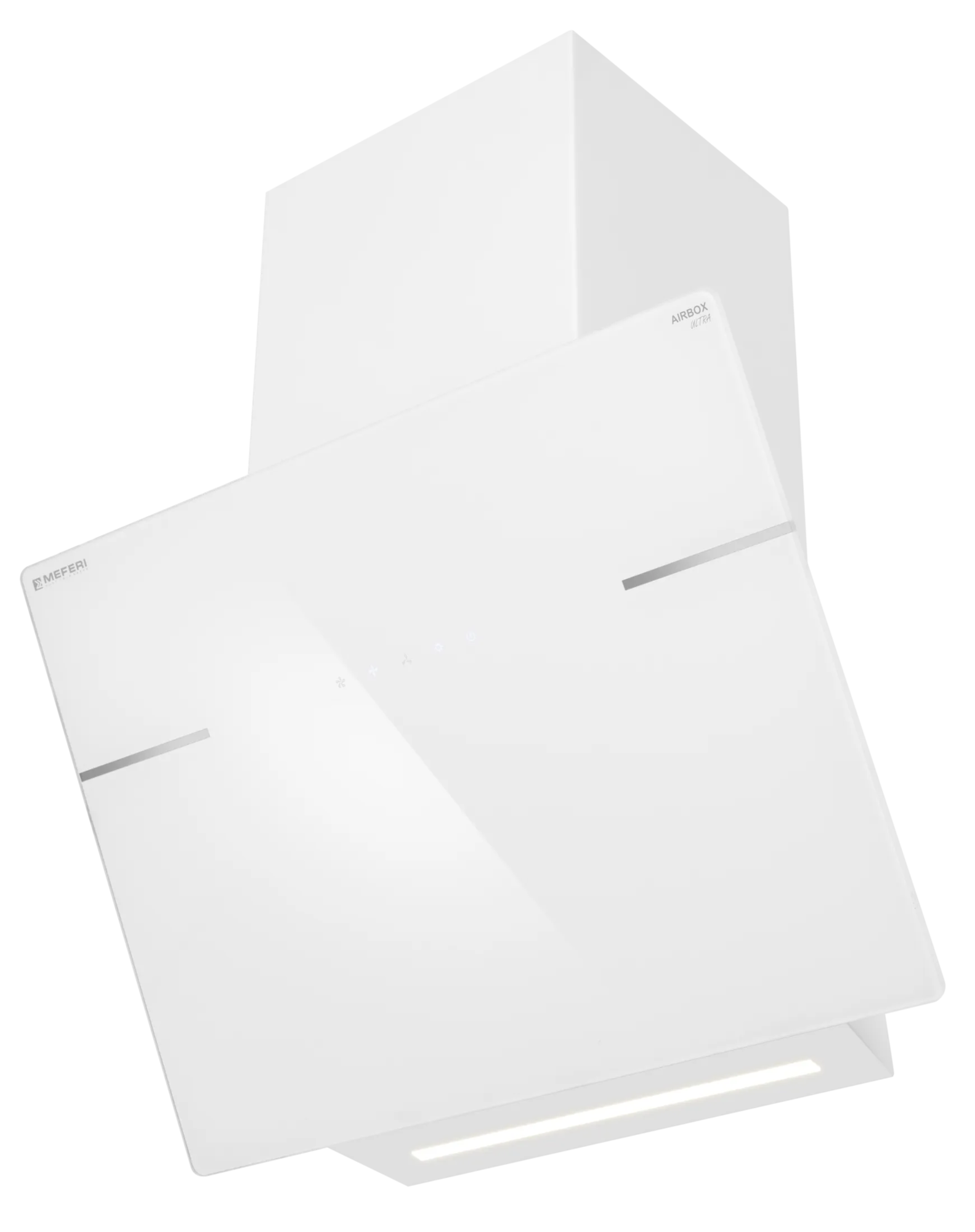 9168703 Вытяжка наклонная Meferi AIRBOX60WH ULTRA белый STDN-0056503 - Вид №4
