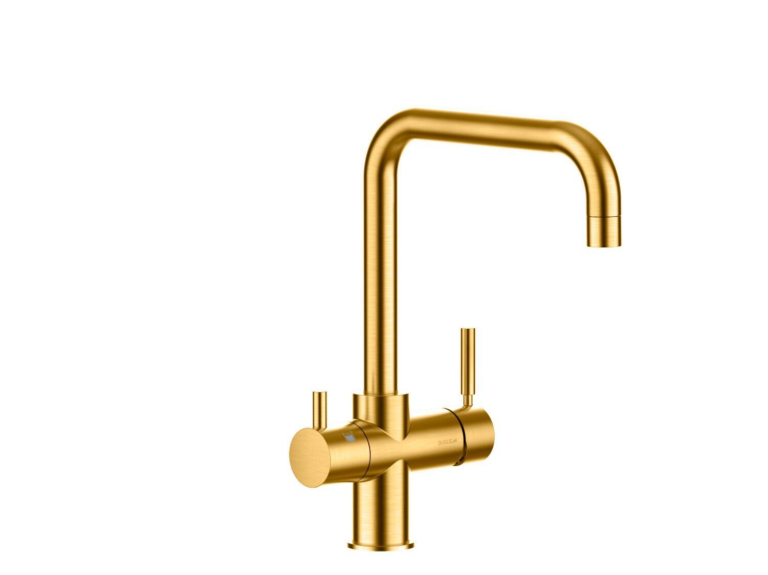 Однорычажный смеситель для кухни с поворотным изливом GUGLIELMI RUBINETTERIE чистый ARCH-00100405 - Вид №3
