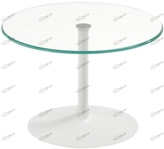 Sovet italia Круглый стеклянный журнальный столик Flûte FLUTE sun-id-1513379